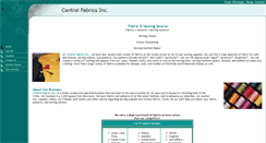 Desktop Screenshot of centralfabricsinc.com